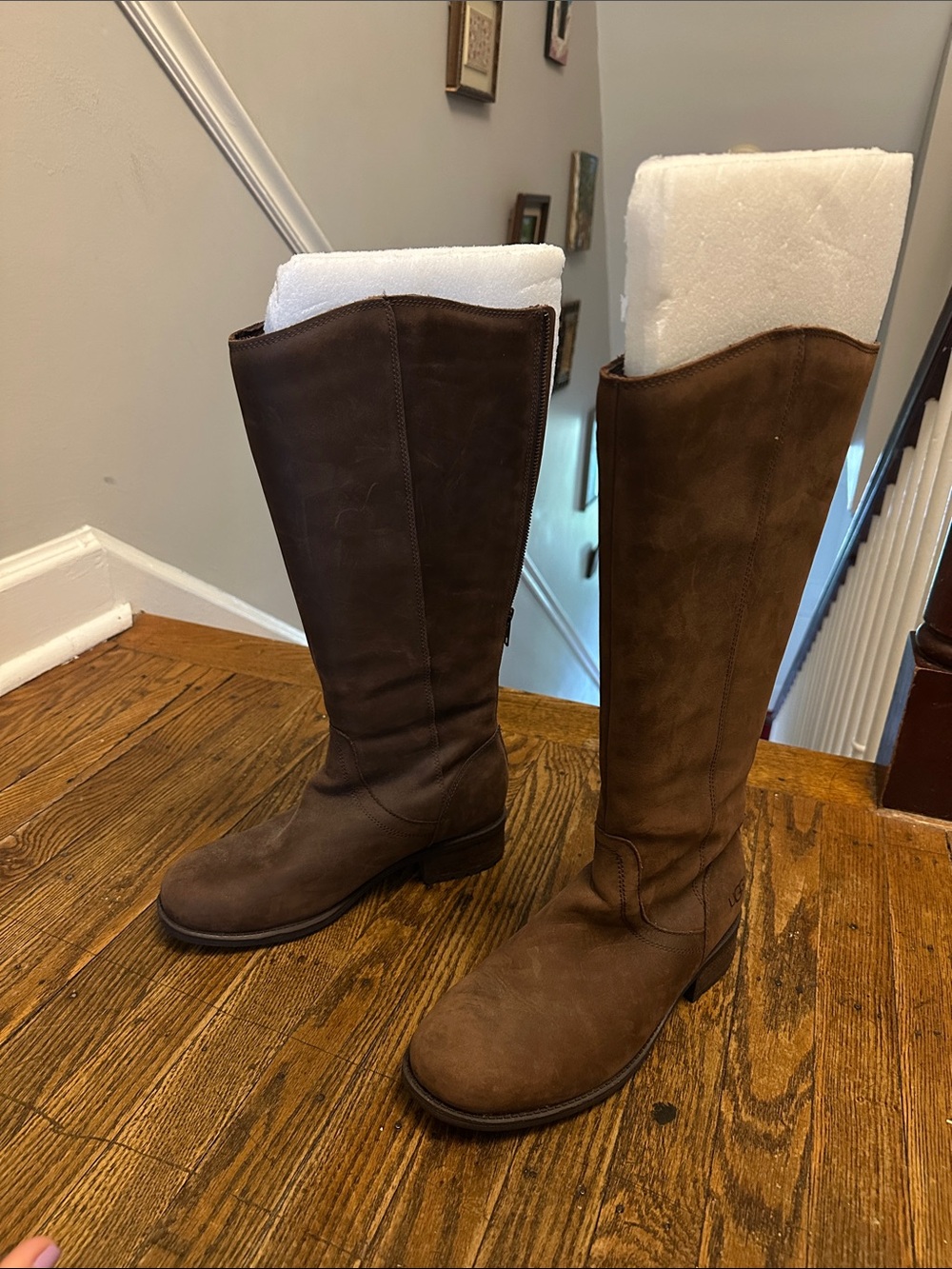 UGG Tall Brown Suede Over-the-Knee Boots